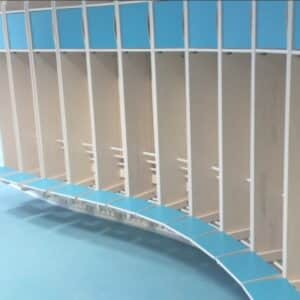 Garderober med og uden varme.